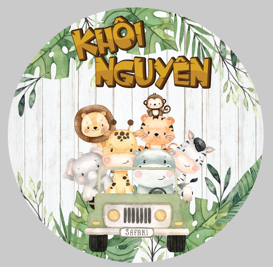 party sinh nhat chu de rung xanh - safari 3.png