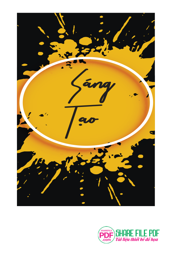Tranh động lực treo tường Sáng Tạo