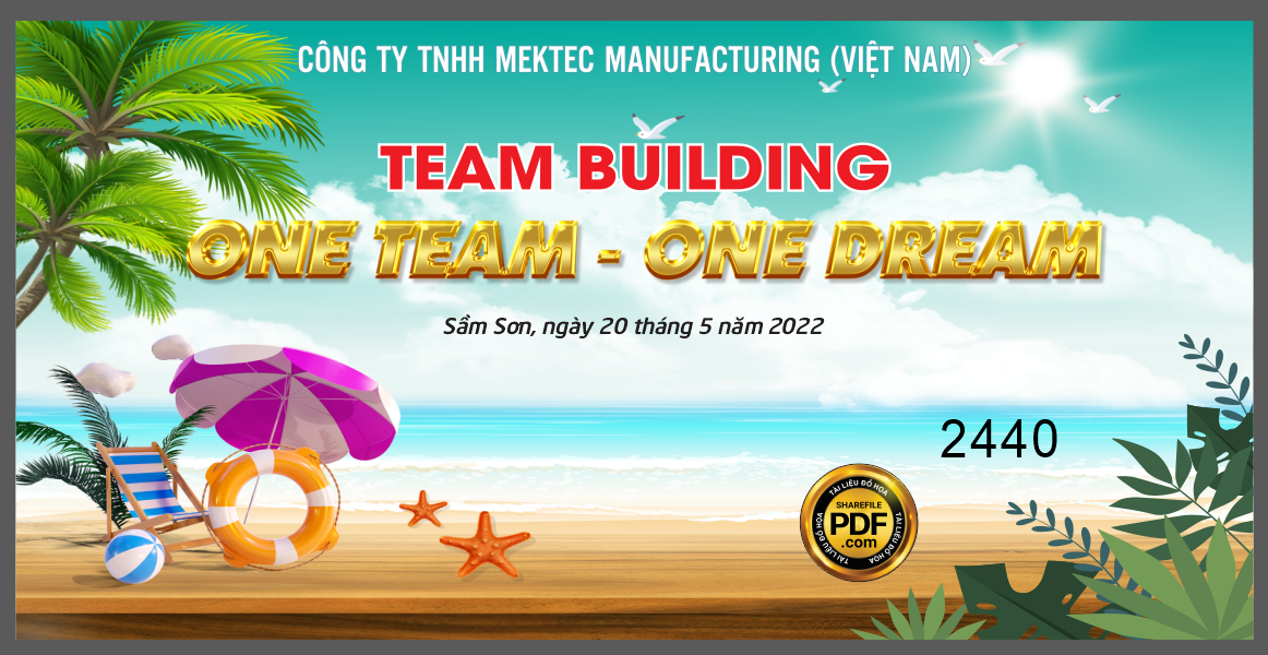 team building one team - one dream.png