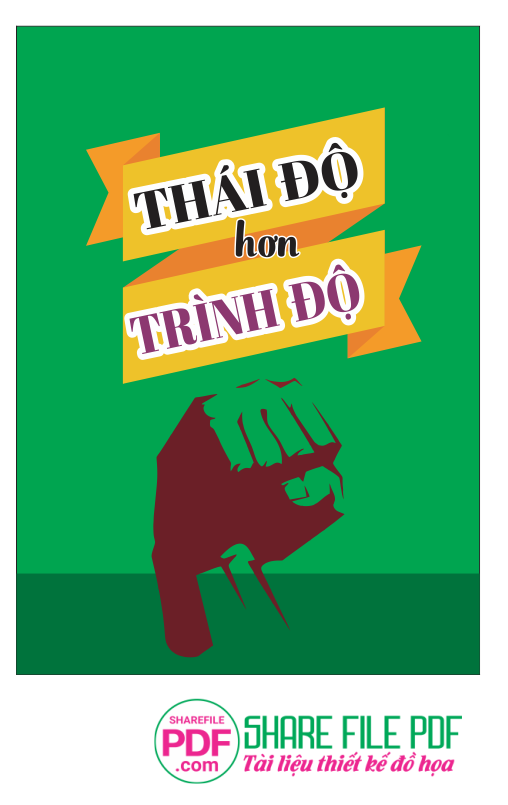 Thái độ hơn trình độ