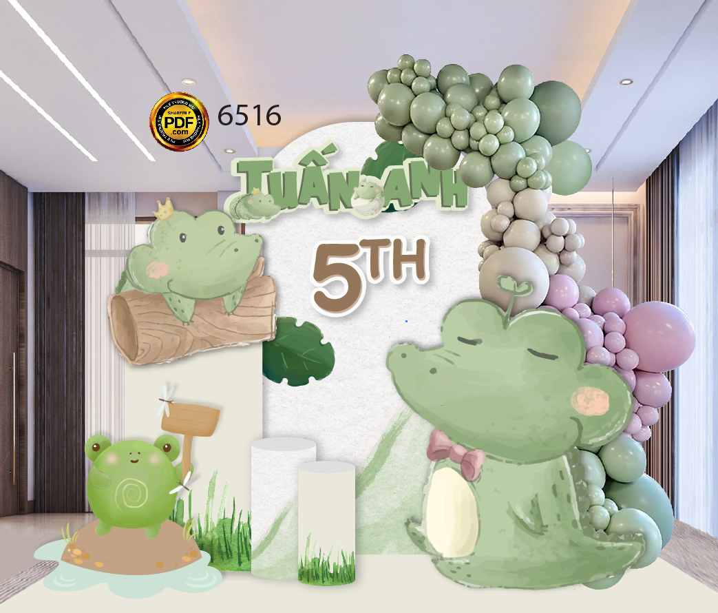 tiec sinh nhat tuan anh 5th chu de chu ech con.png