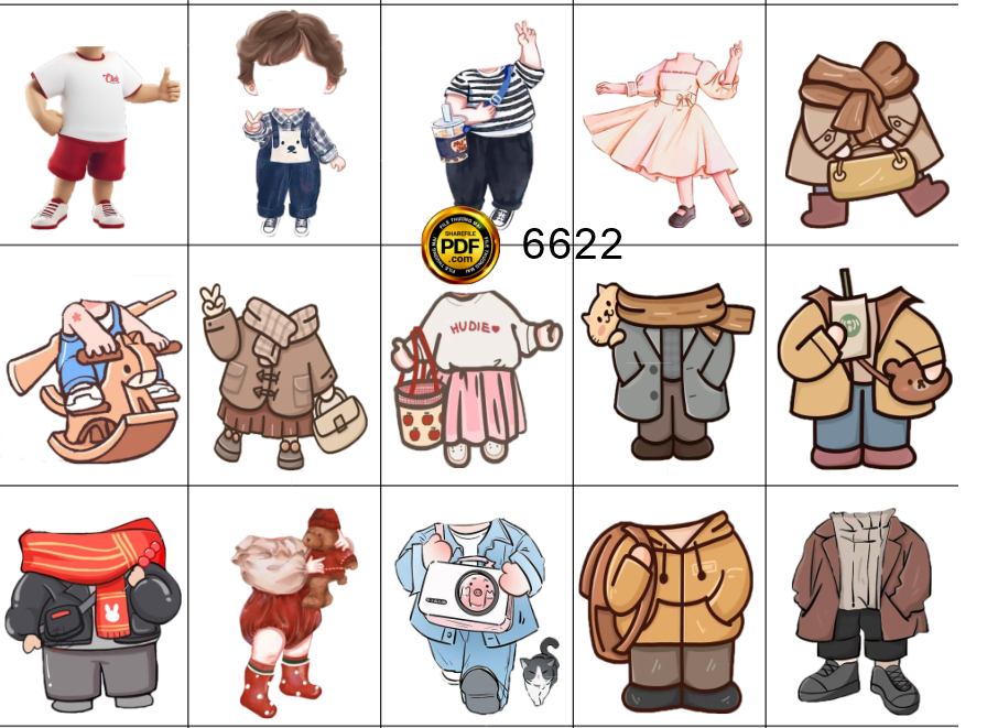 tong hop chibi ghep hinh trang tri sinh nhat #7 2.png