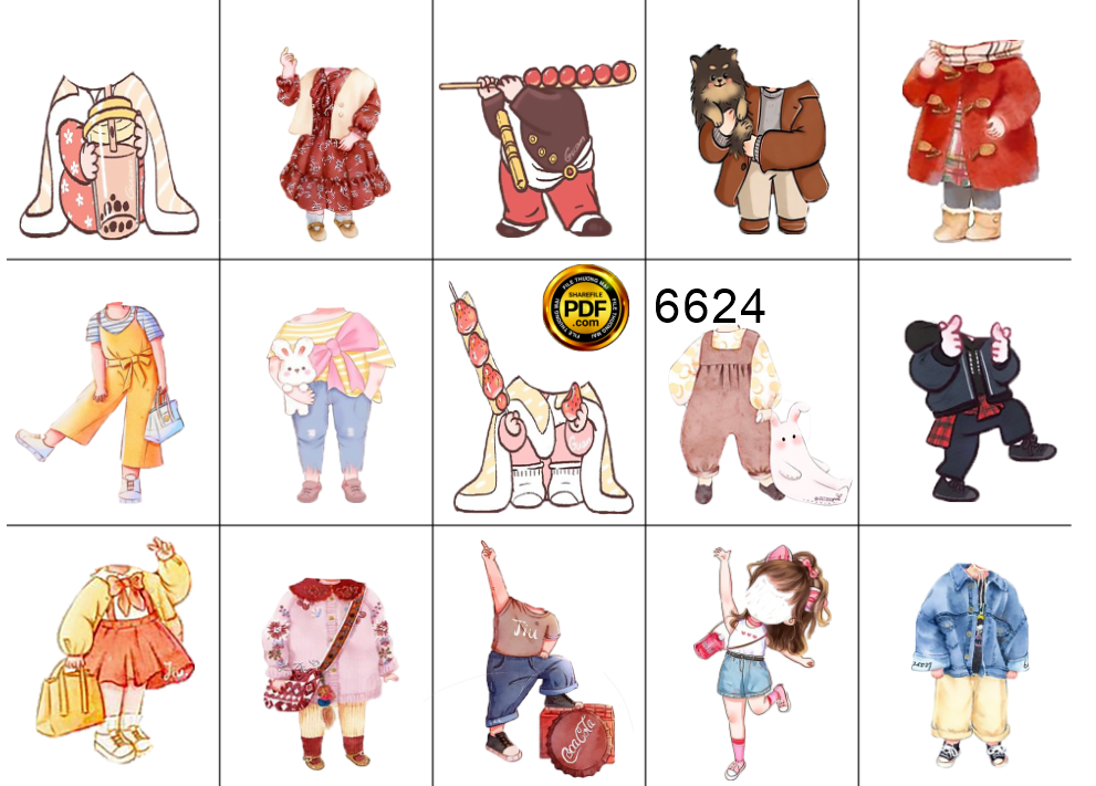 tong hop chibi ghep hinh trang tri sinh nhat #9.png