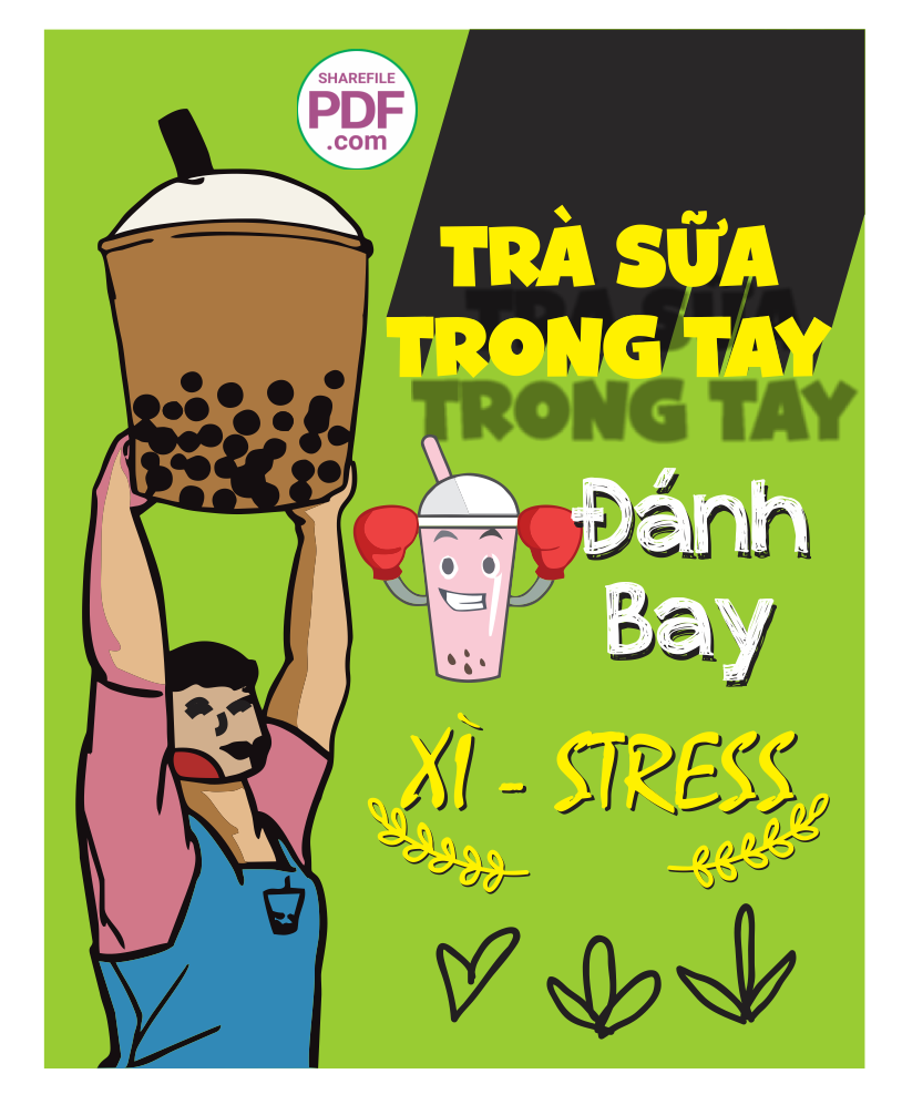 Trà sữa trong tay đánh bay xì - stress