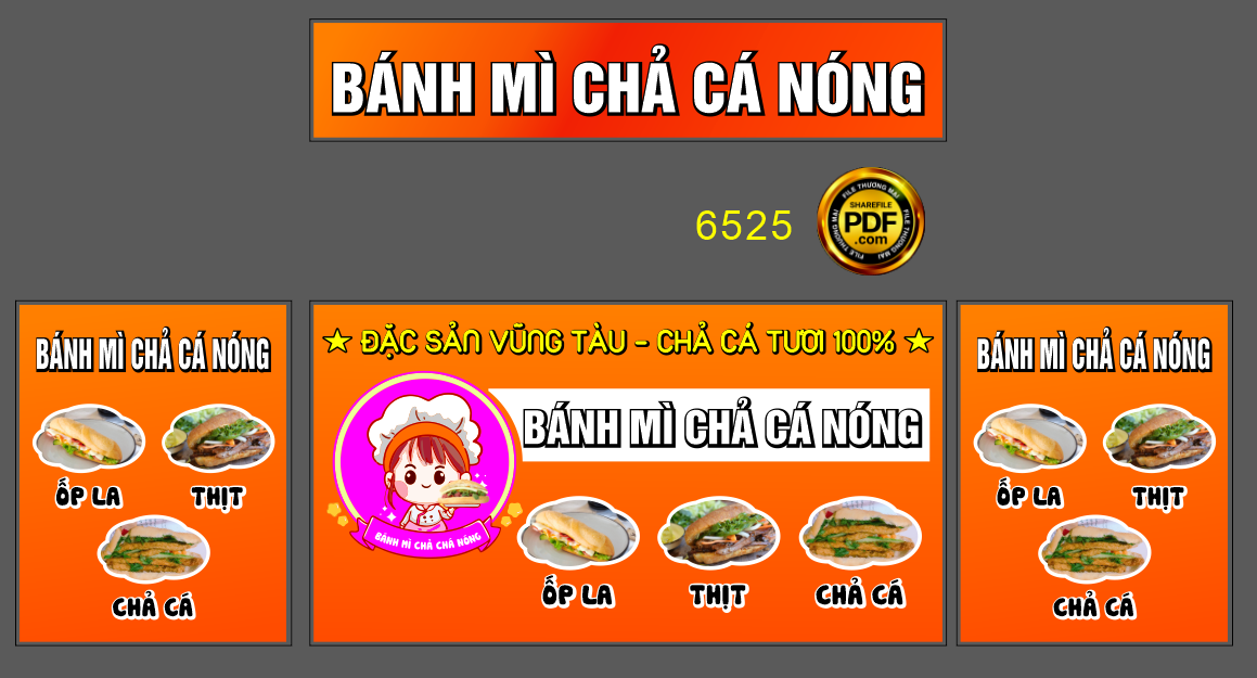 trang tri xe day banh mi cha ca nong.png