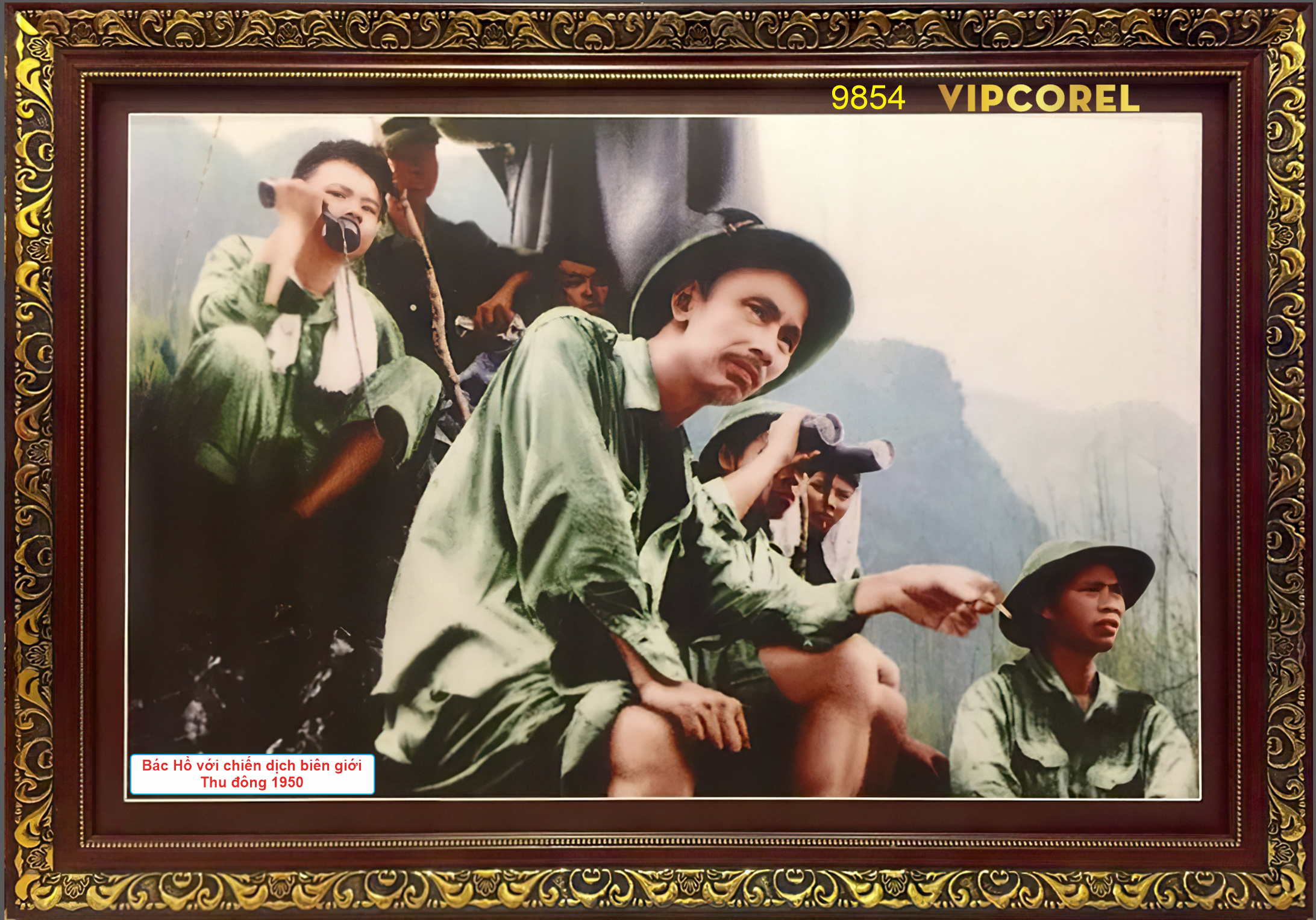 tranh bac ho voi chien dich bien gioi thu dong 1950.png
