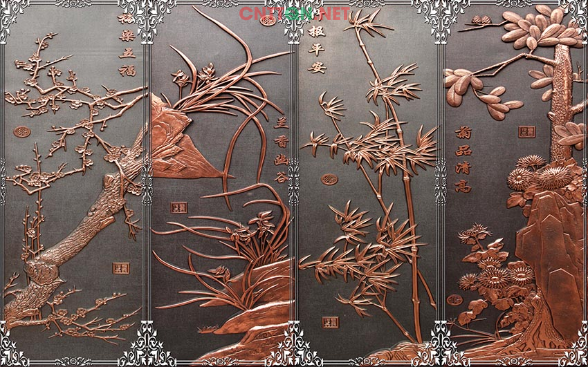 tranh tu quy TQ010.jpg