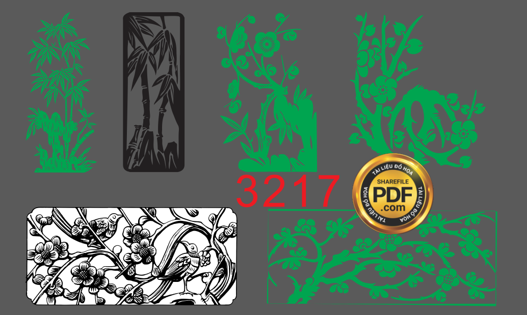 tranh tu quy vector 3.png