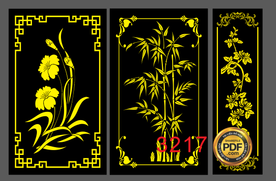 tranh tu quy vector 6.png