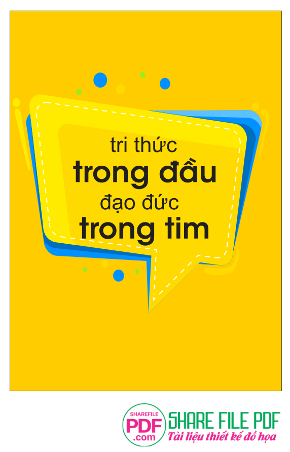 Tri thức trong đầu đạo đức trong tim