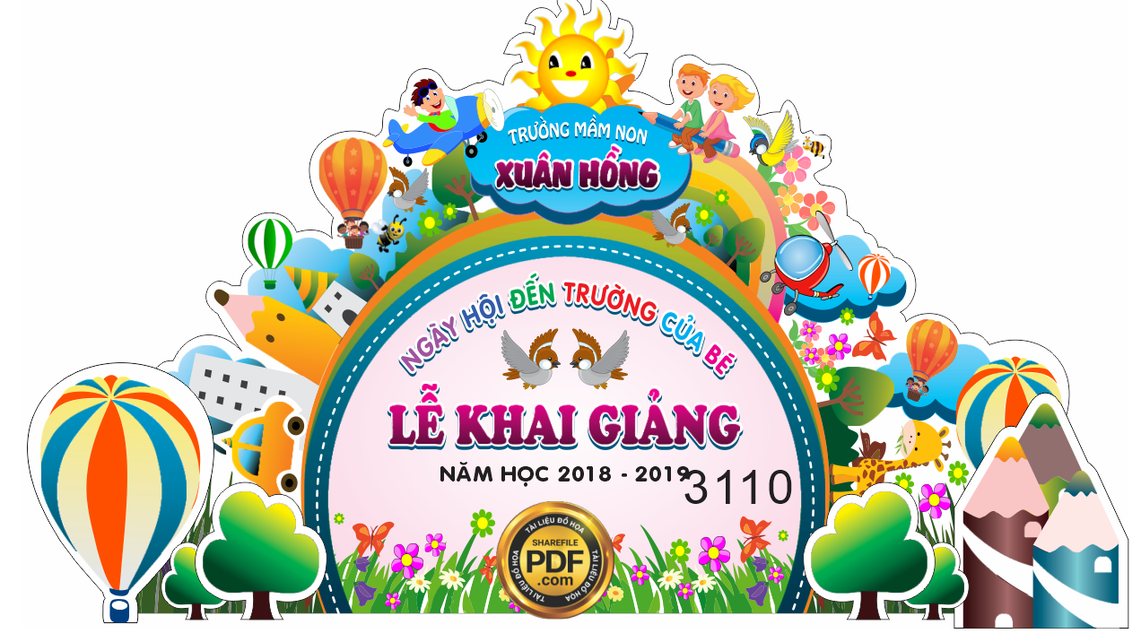 Lễ khai giảng trường mầm non Xuân Hồng 