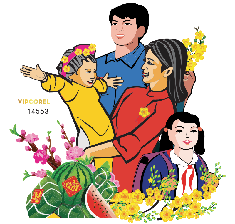 vector tranh co dong tet 2025.png