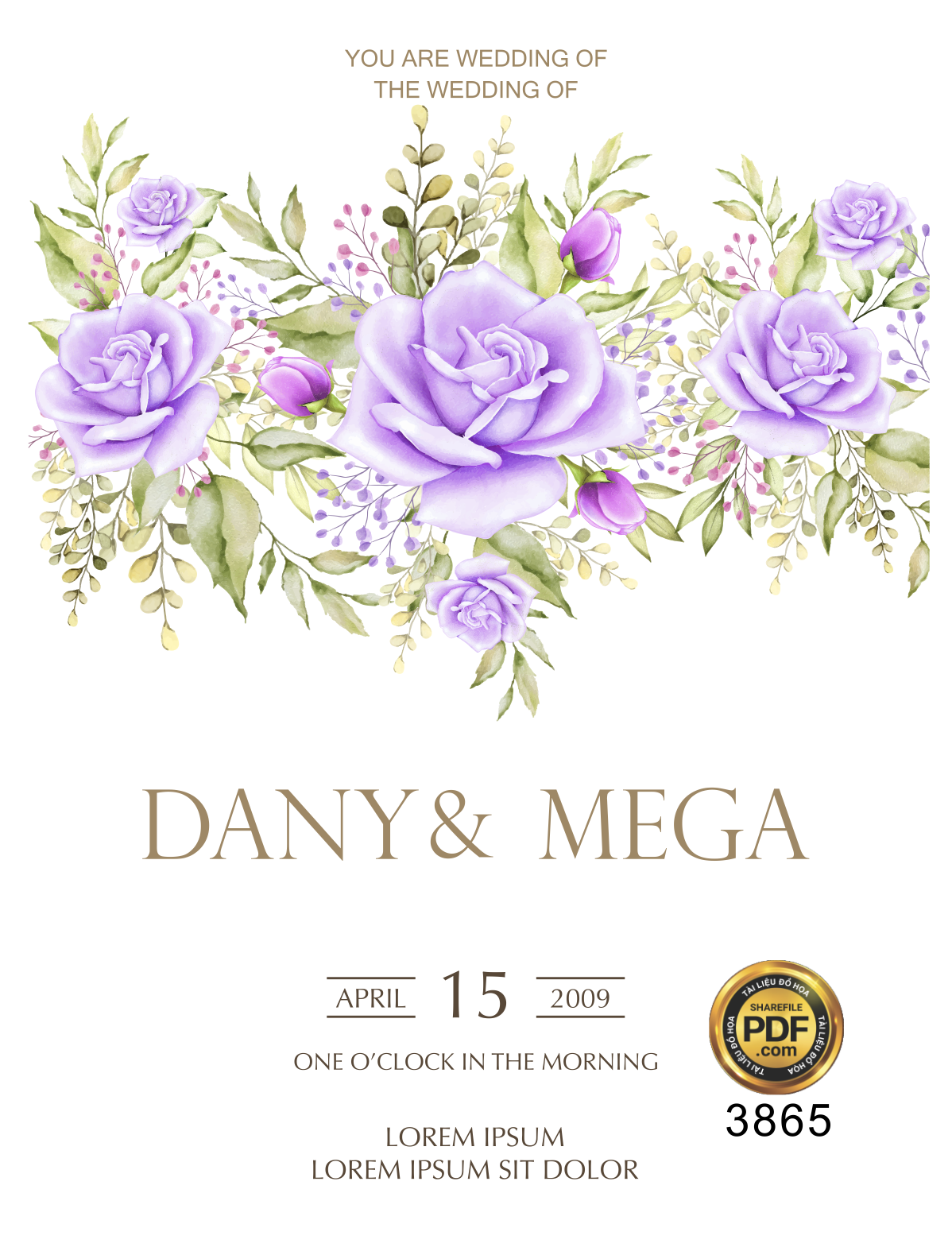 Vector wedding Invitation #100.png