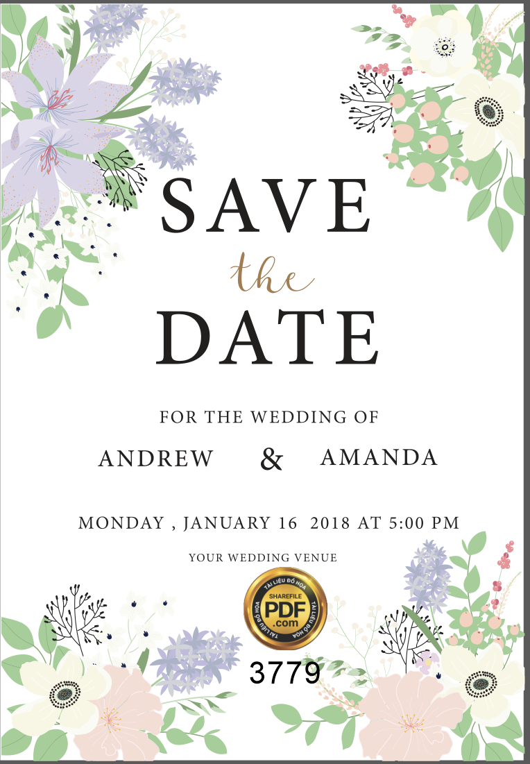 Vector wedding Invitation #14.png