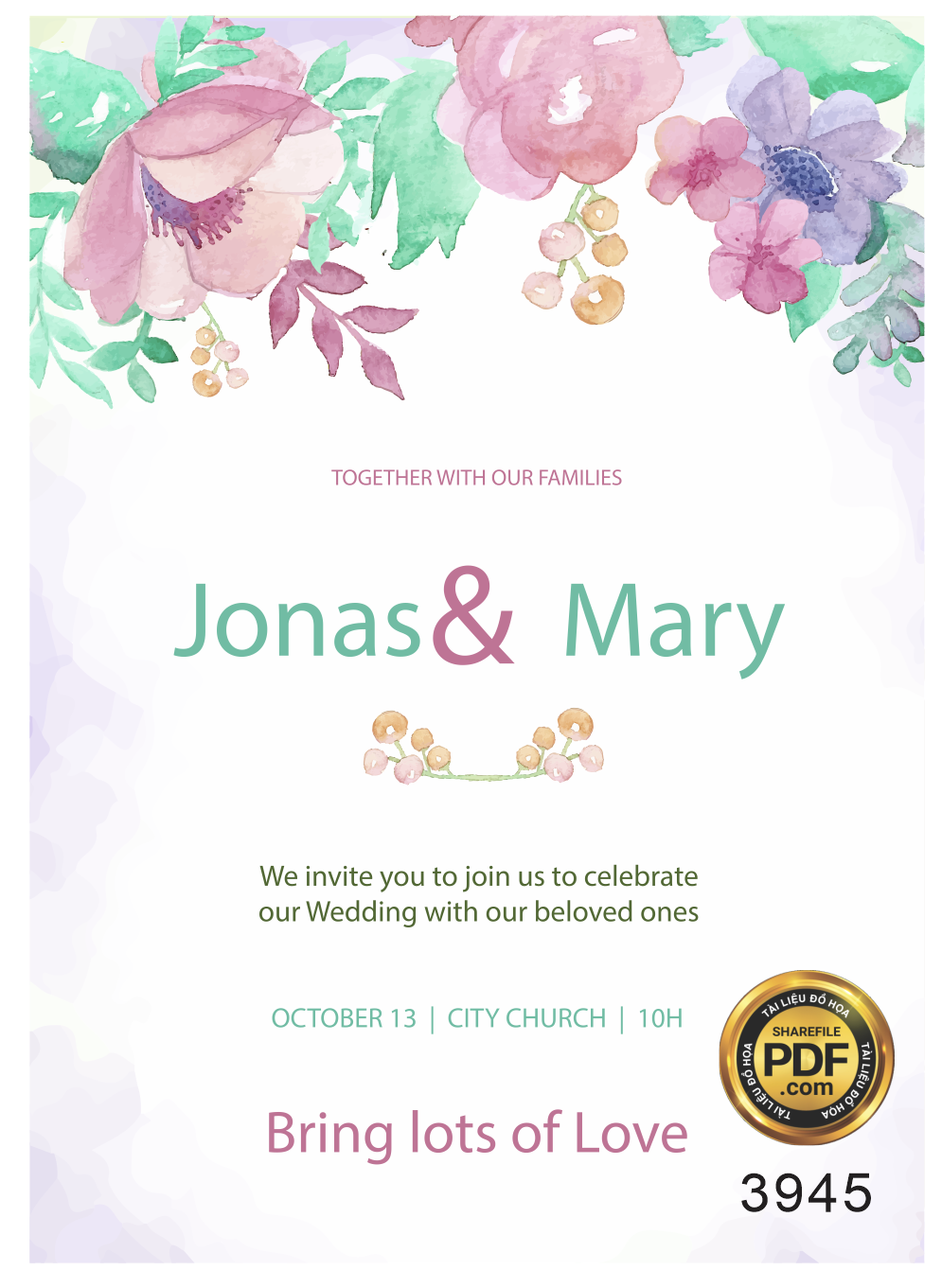 Vector wedding Invitation #181.png