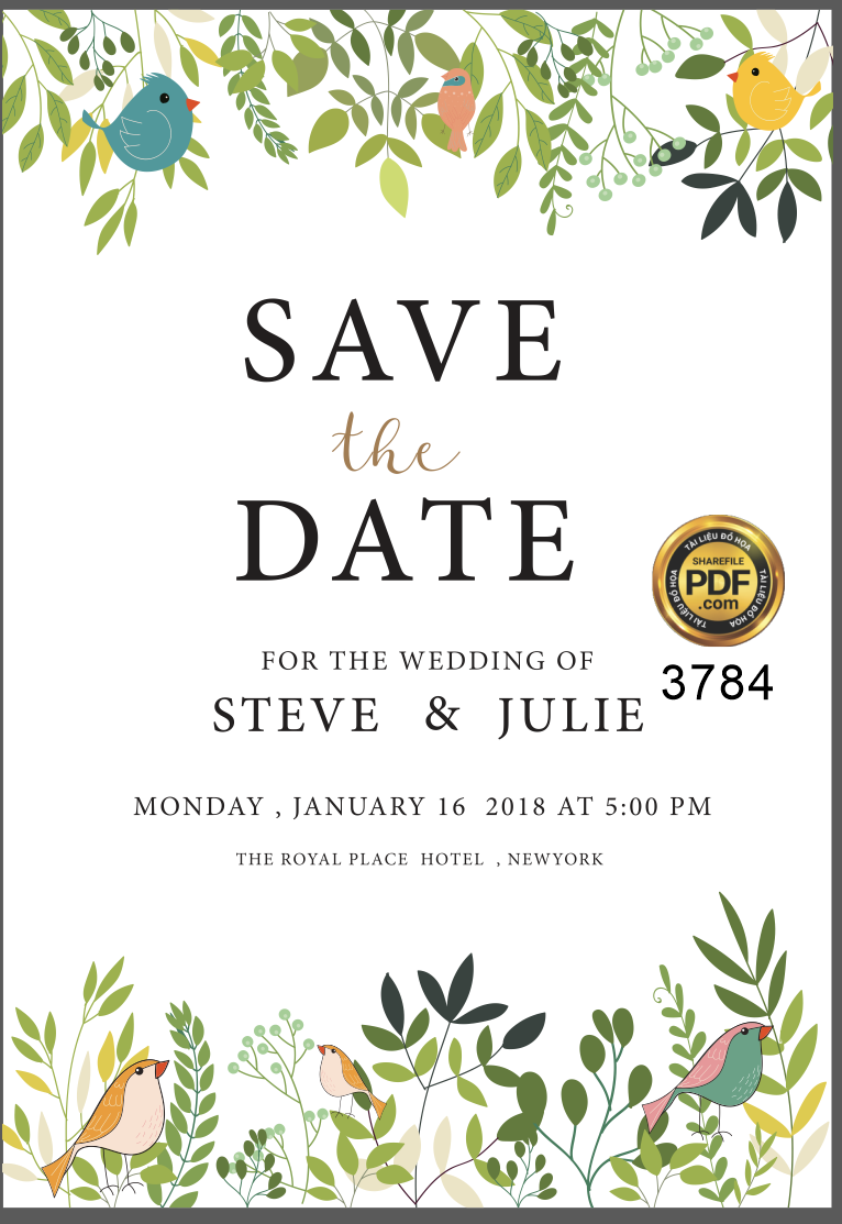 Vector wedding Invitation #19.png
