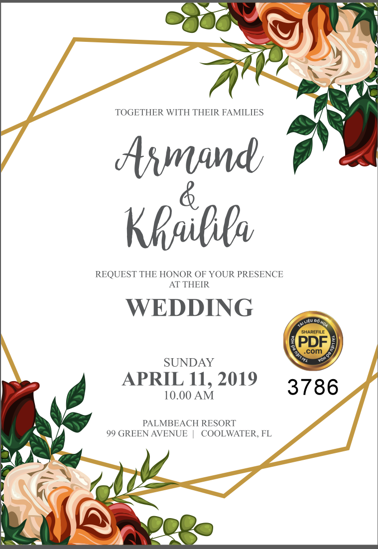 Vector wedding Invitation #21.png