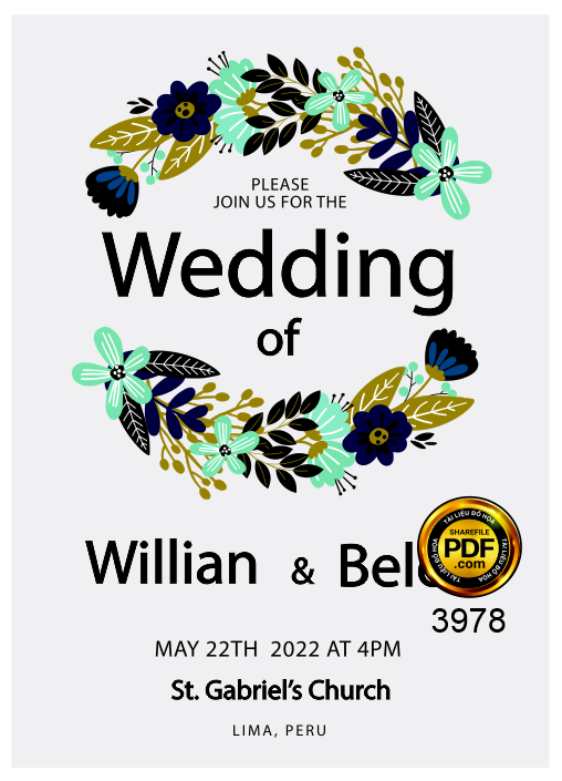 Vector wedding Invitation #214.png