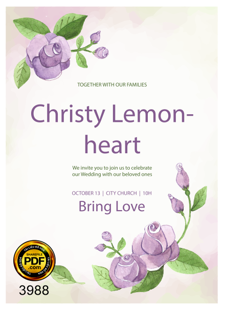 Vector wedding Invitation #224.png