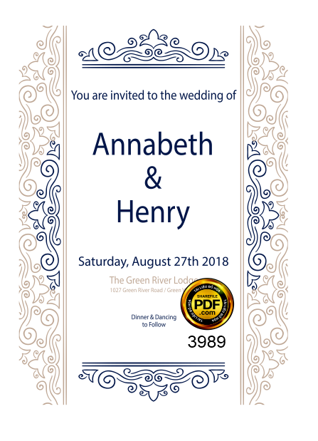 Vector wedding Invitation #225.png
