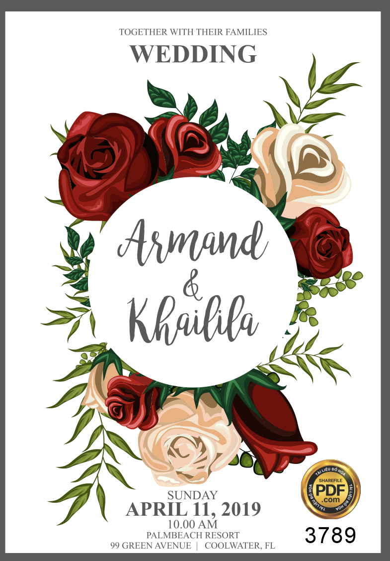 Vector wedding Invitation #24.png