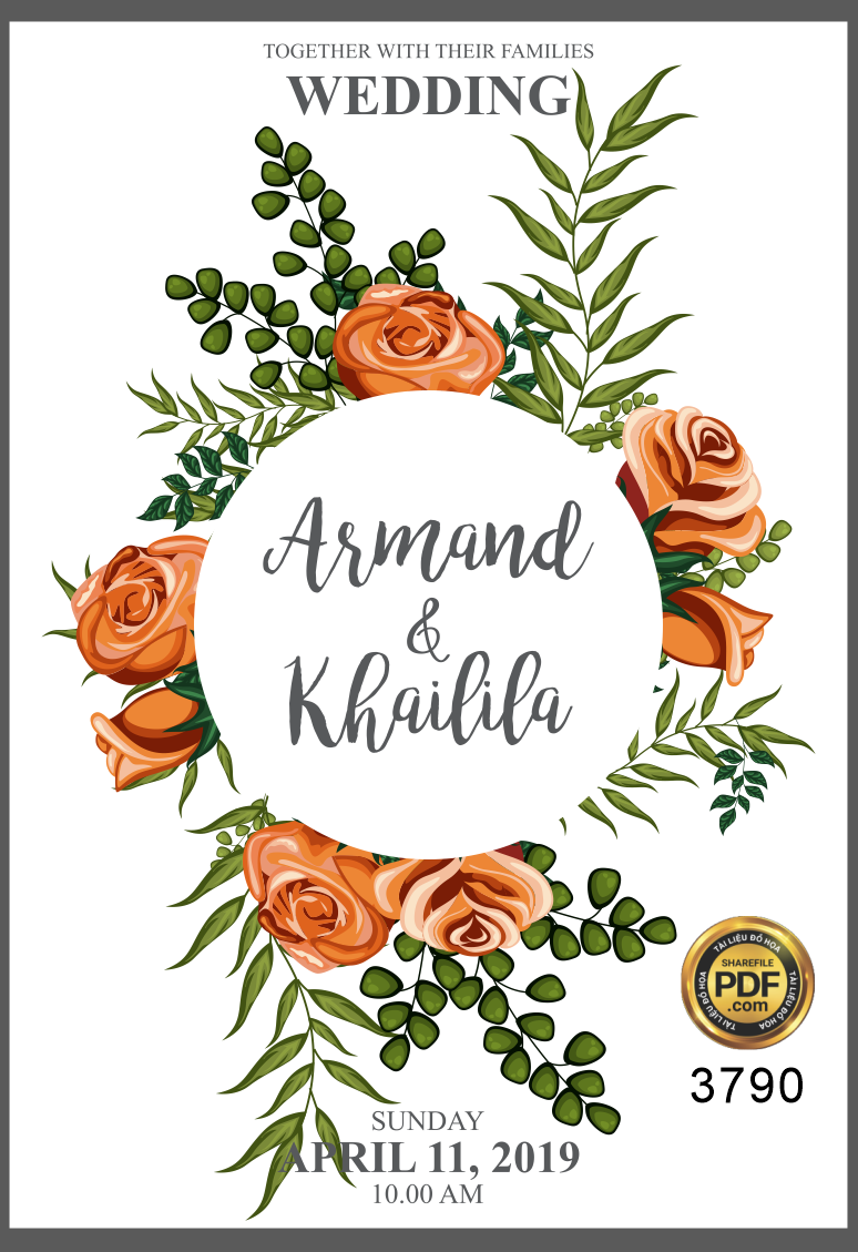 Vector wedding Invitation #25.png