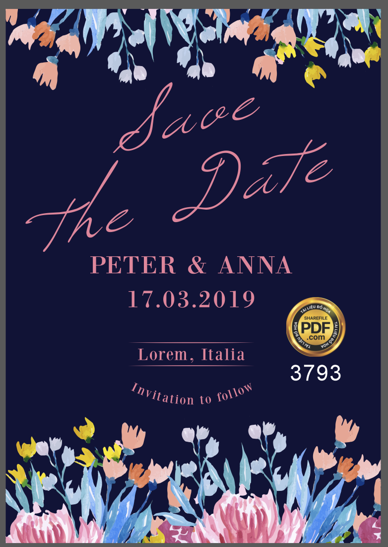 Vector wedding Invitation #28.png