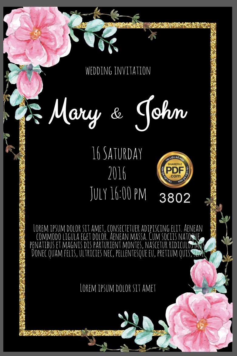 Vector wedding Invitation #37.png