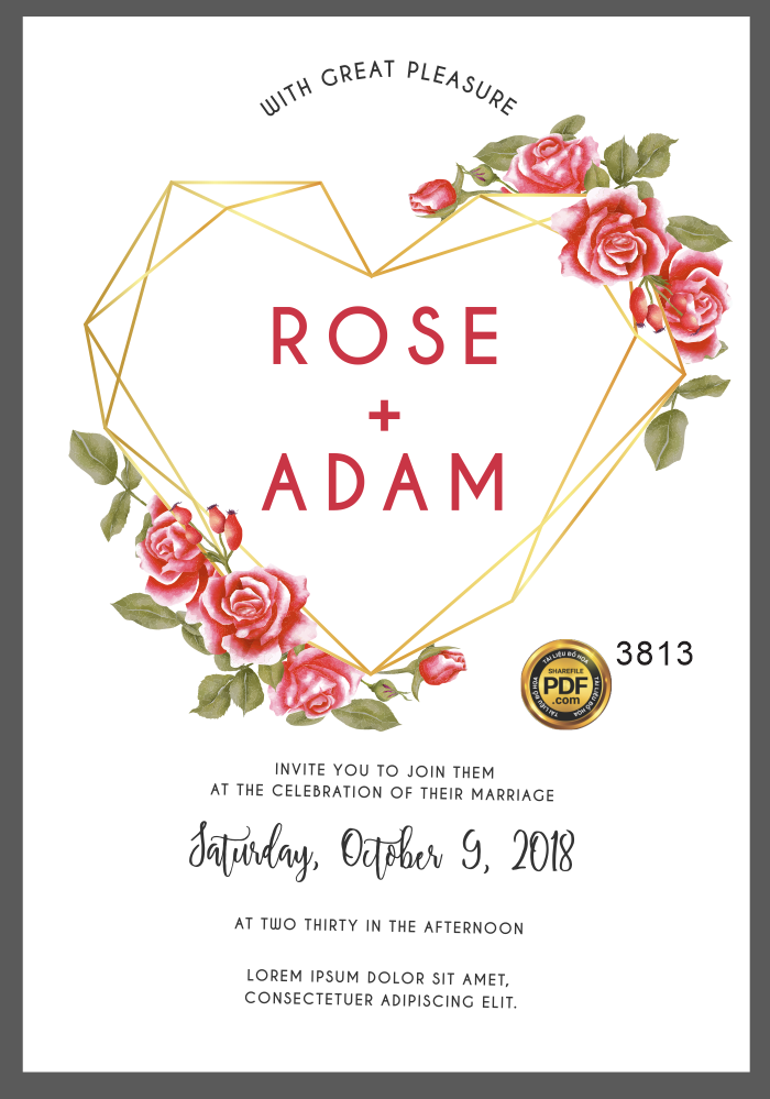 Vector wedding Invitation #48.png