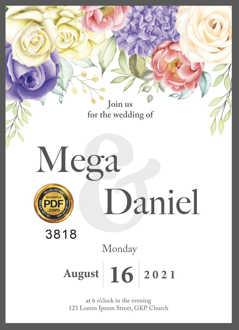 Vector wedding Invitation #53.png