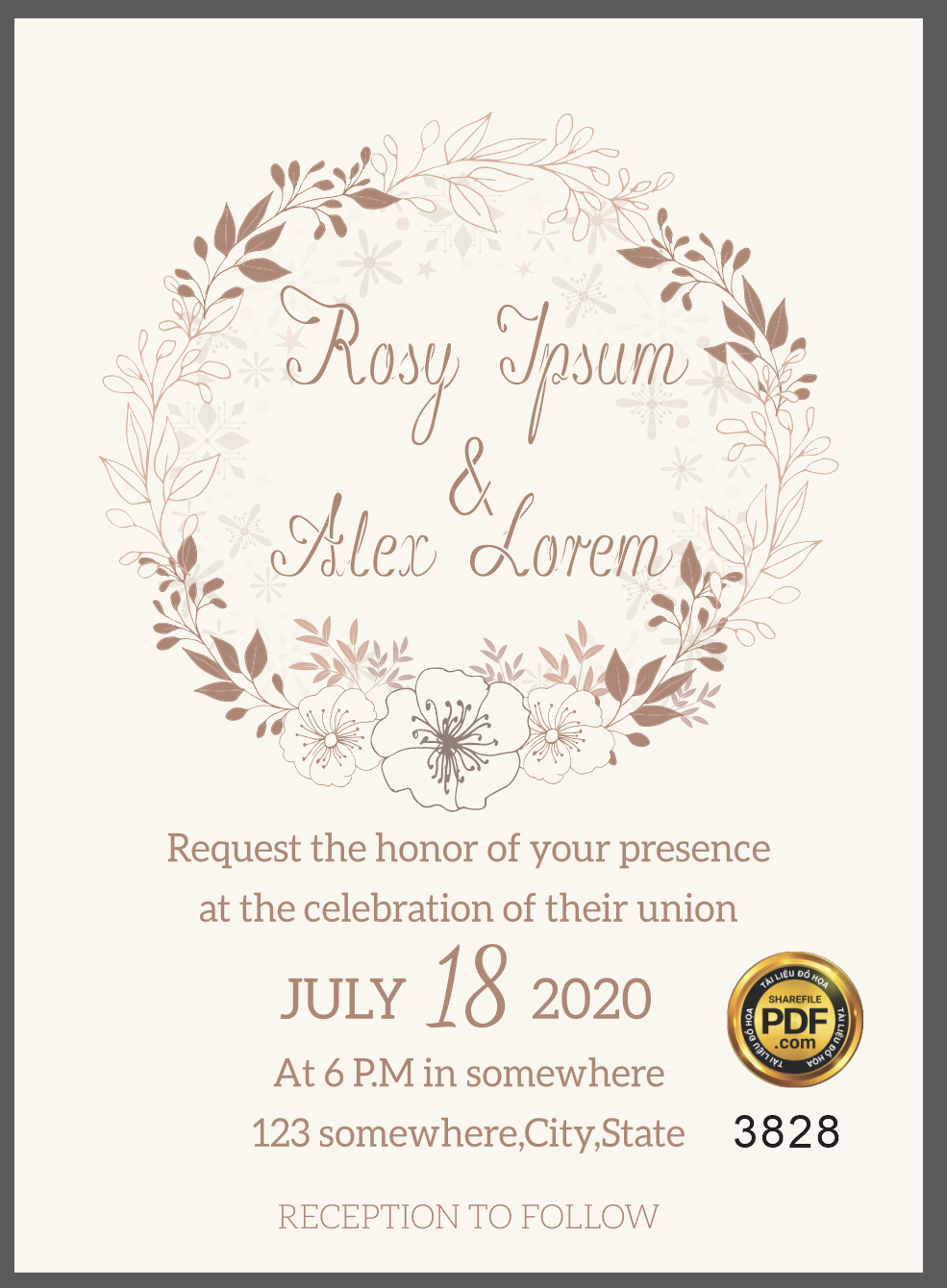 Vector wedding Invitation #63.png