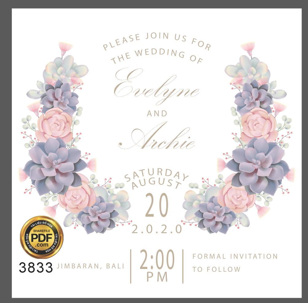 Vector wedding Invitation #68.png