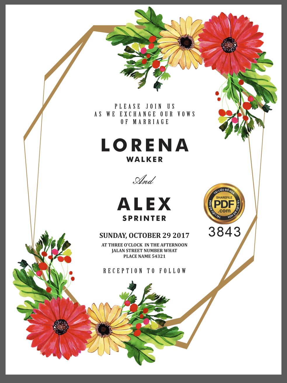 Vector wedding Invitation #78.png