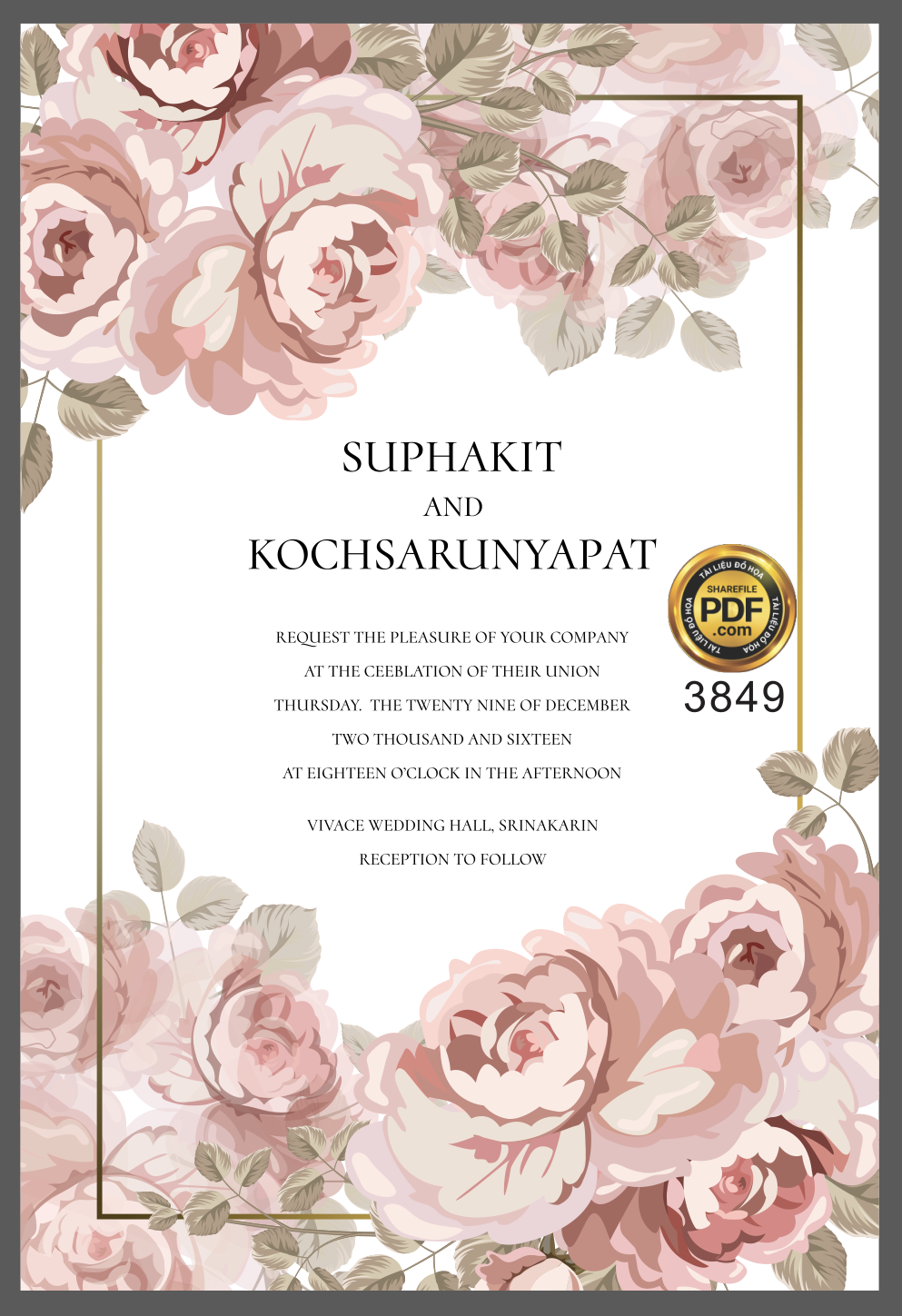 Vector wedding Invitation #84.png