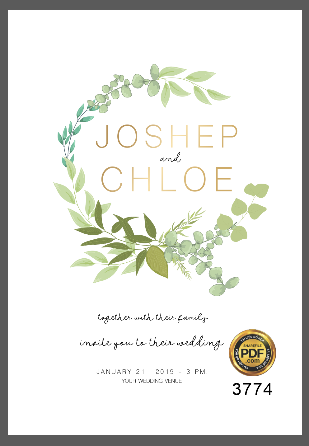 Vector wedding Invitation #9.png