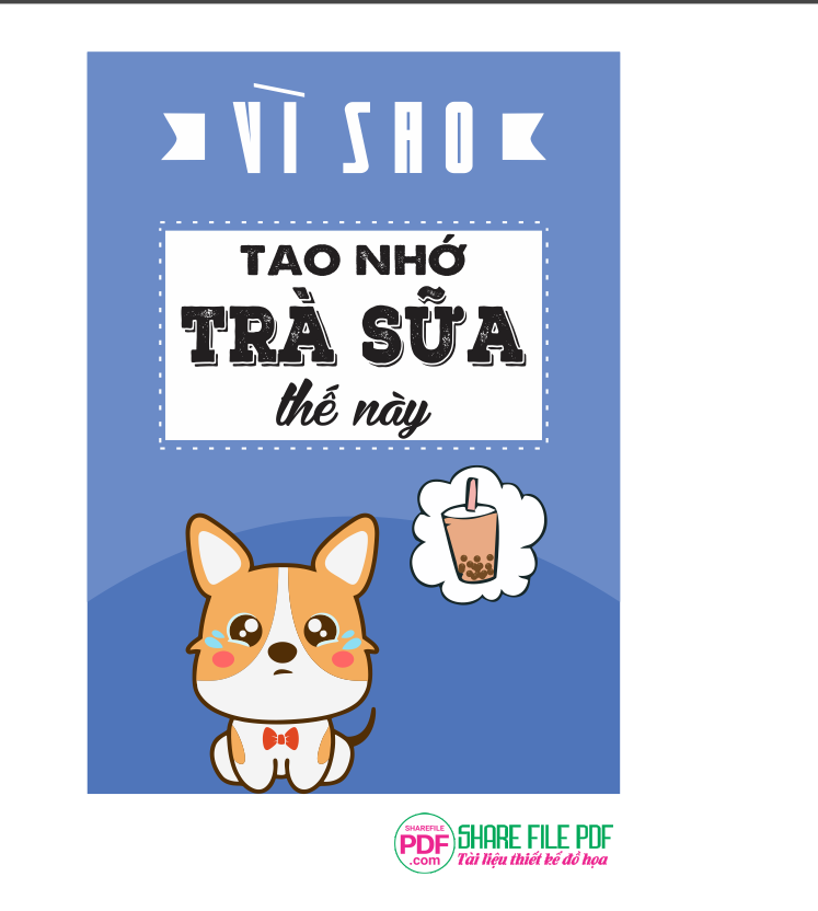 Tao nhớ trà sữa thế này