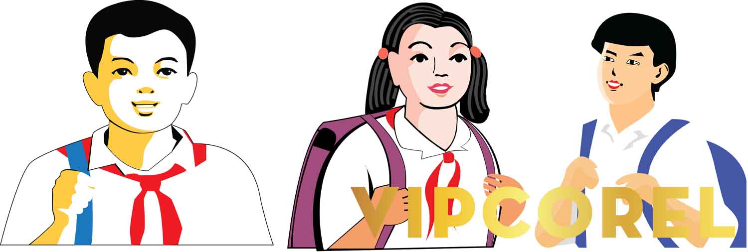 cô giáo và học sinh 