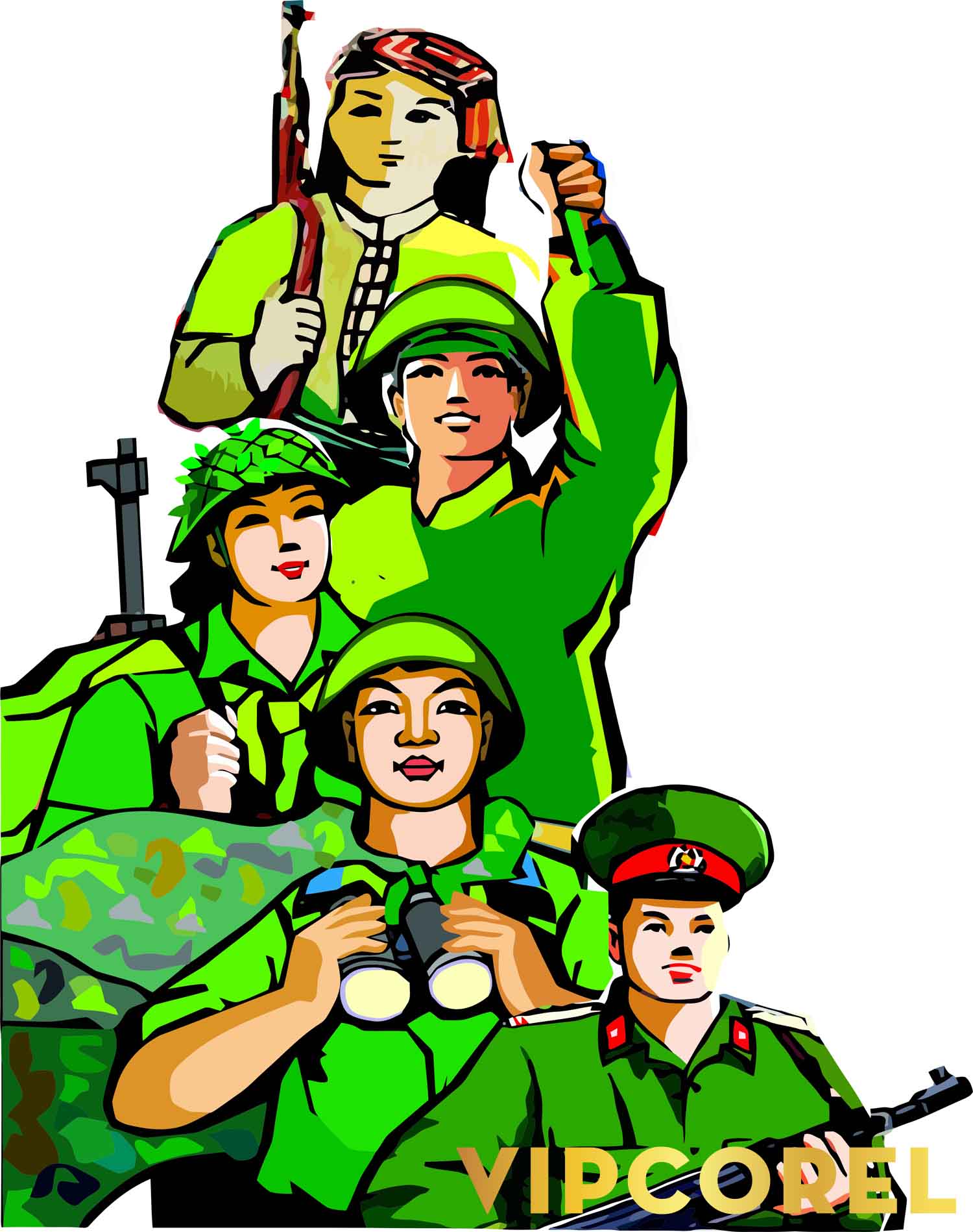 bộ đội và công an
