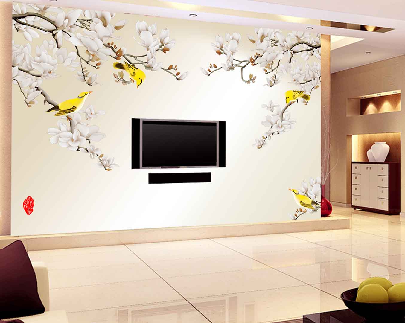 VIpcorel.com_hoa moc lan va nhung chu chim.jpg