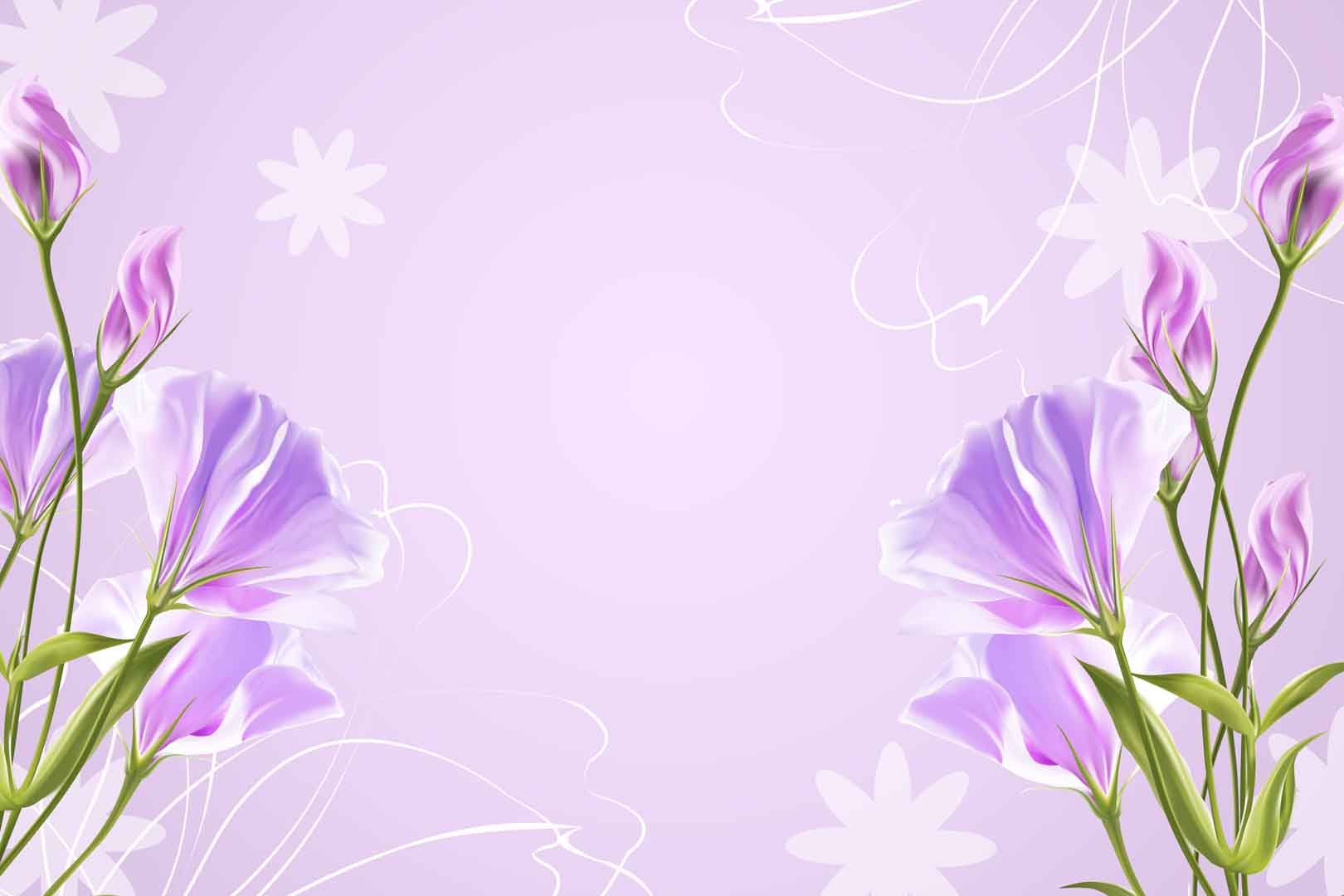 VIPcorel.com_tranh 3d bong hoa tim nhat nghe thuat.jpg
