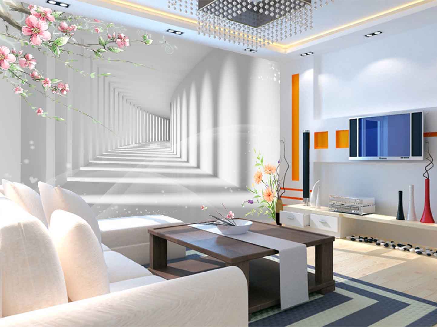 VIPcorel.com_tranh 3d con duong sau tham va canh hoa roi.jpg