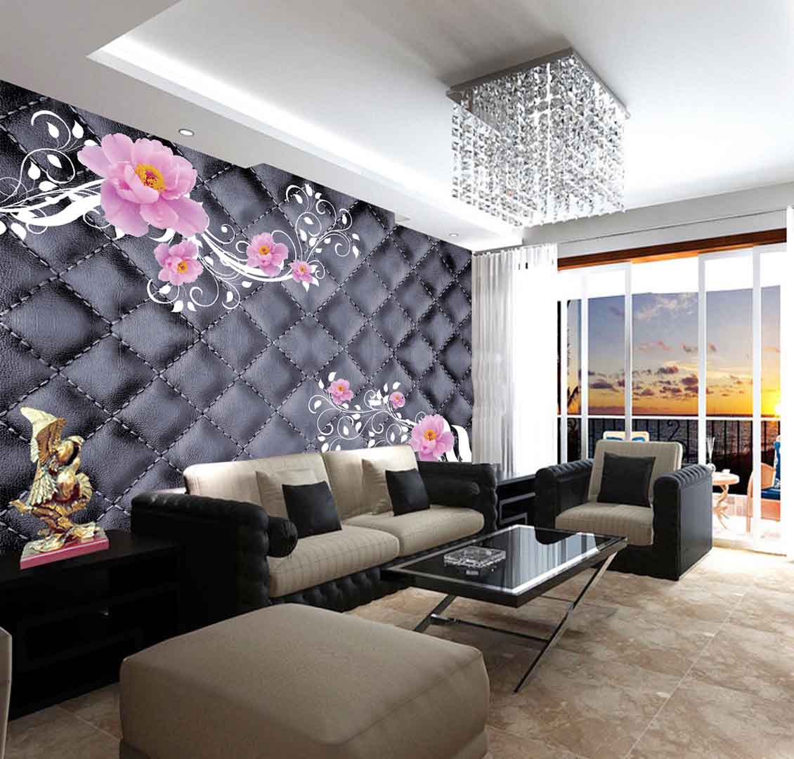 VIPcorel.com_tranh 3d hoa tren nen da mau den theu qua tram.jpg