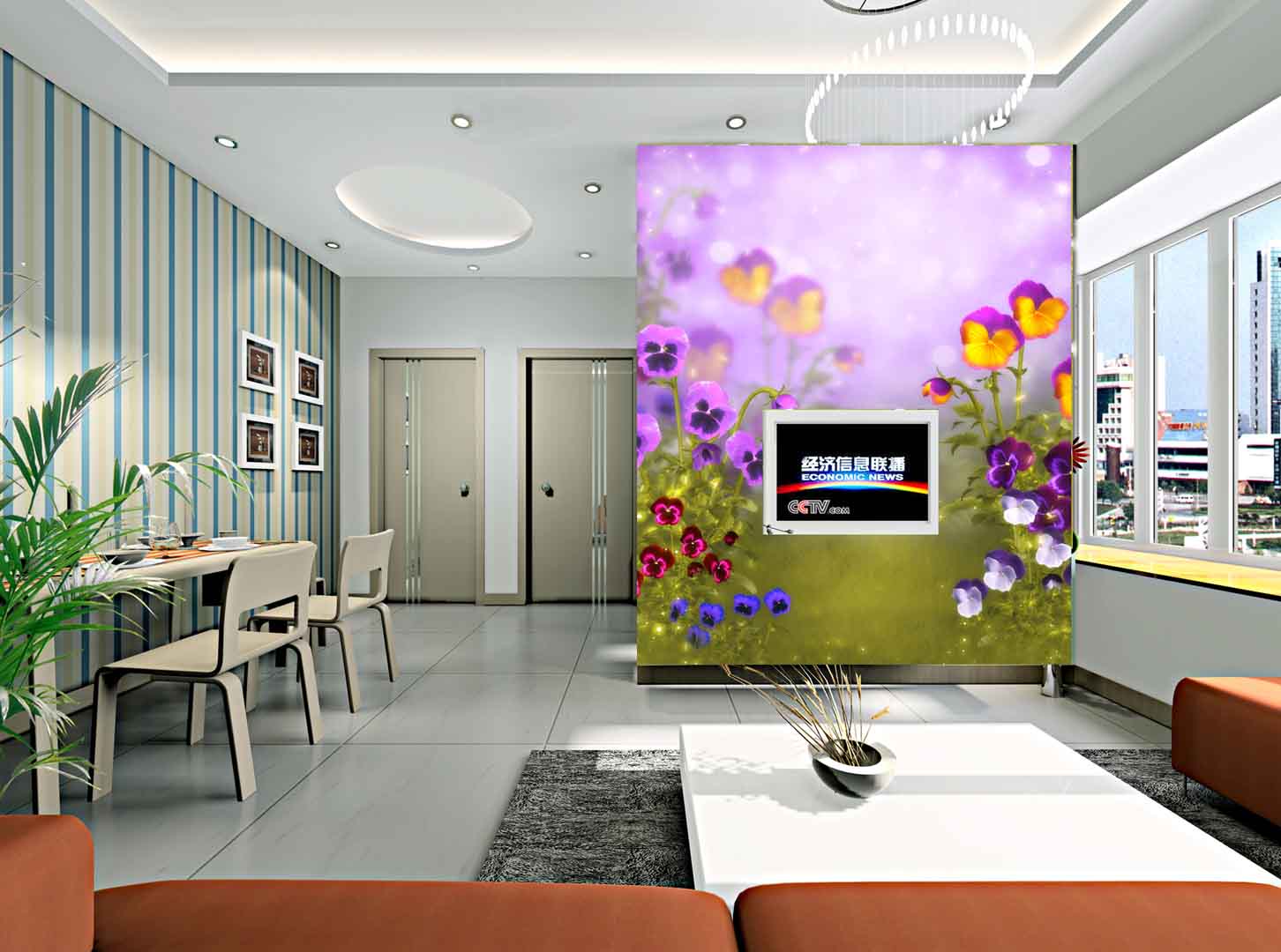 VIPcorel.com_tranh 3d vuon hoa cay pang xe.jpg