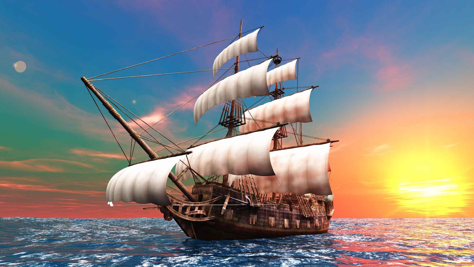 VIPcorel.com_tranh thuan buom xuoi gio hoang hon.jpg