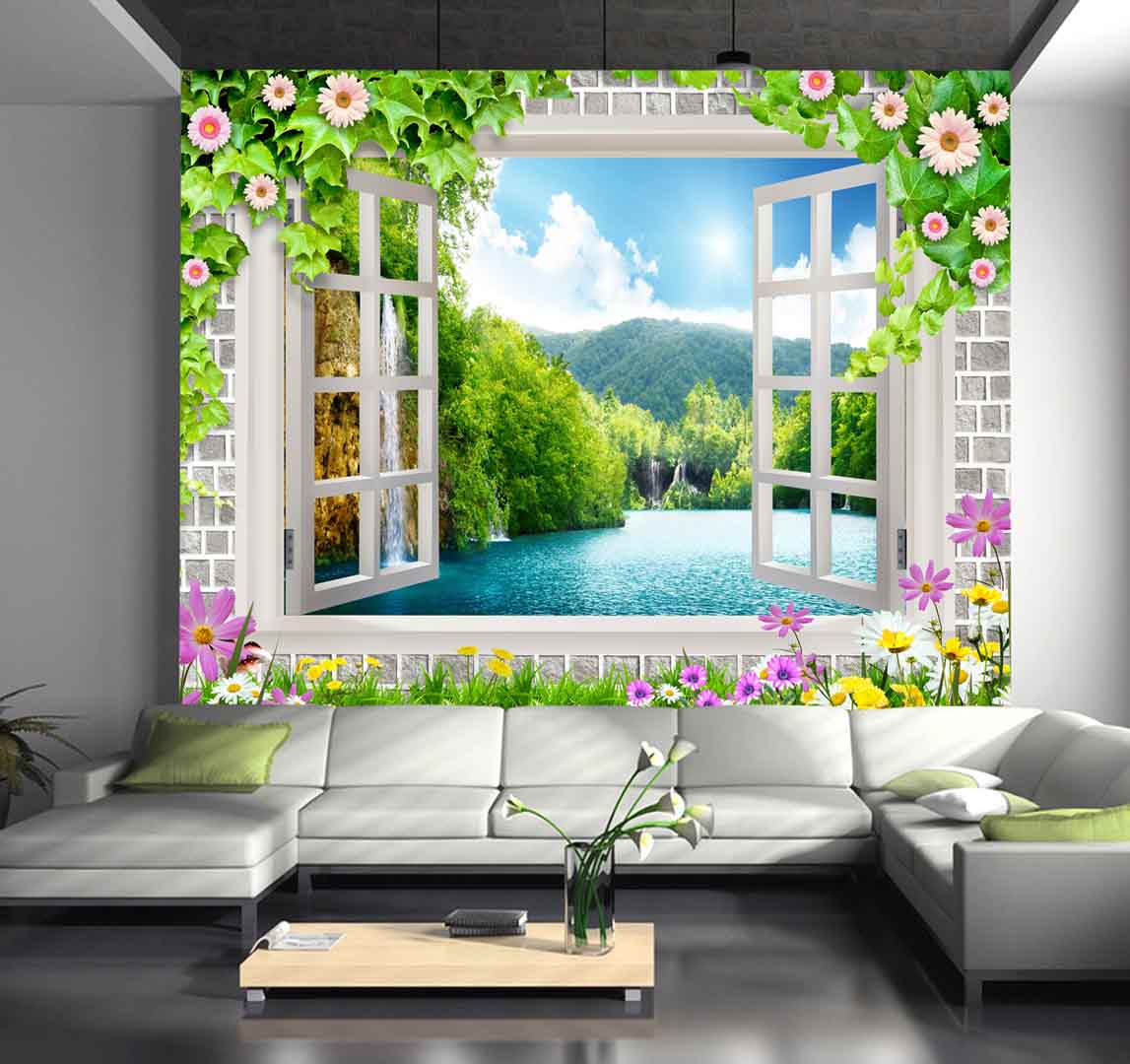 VIPcorel.com_tranh vach tuong gia gach co khung cua so.jpg
