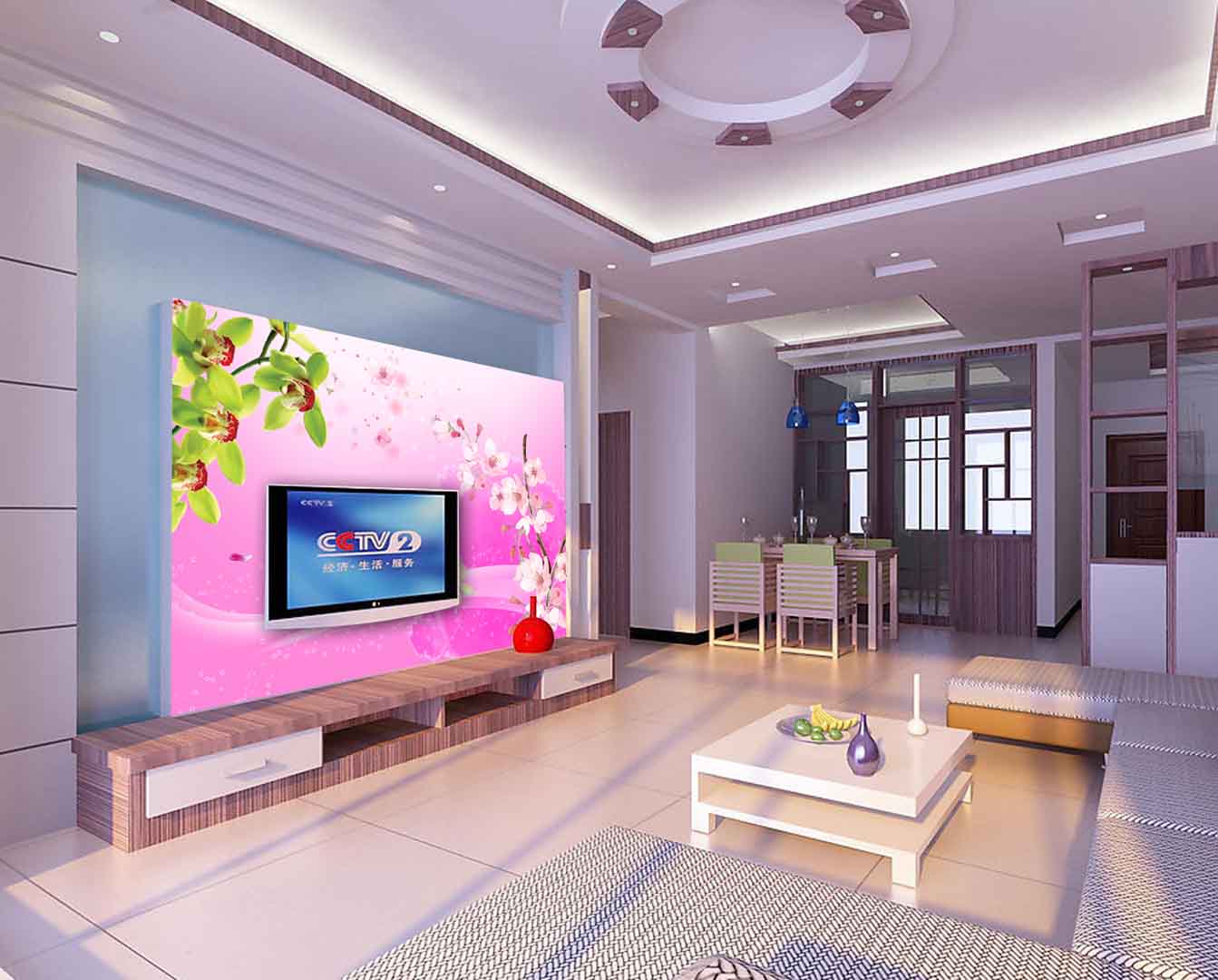 VIPcorel.comhoa anh dao va hoa lan tren nen hong.jpg