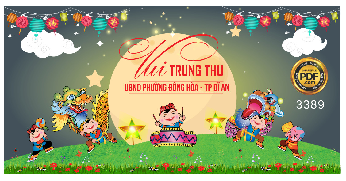Vui Trung Thu UBND Phường Đông Hòa